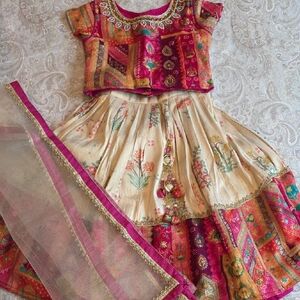 Colorful Kids Traditional Costume